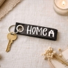 Schlüsselanhänger Filz Home – Geschenk zum Einzug