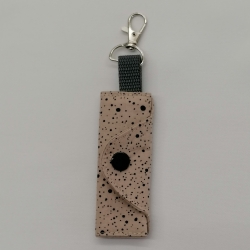 Schlüssselanhänger Anhänger mit Münzbeutel Nähstudio Schöffel 