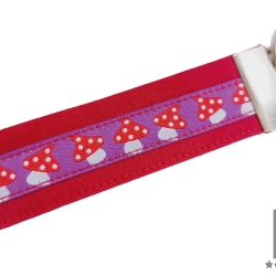 Schlüsselband kurz Fliegenpilz