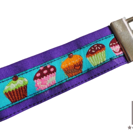 Schlüsselband kurz Cupcakes