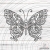Schmetterling Plotterdatei SVG DXF