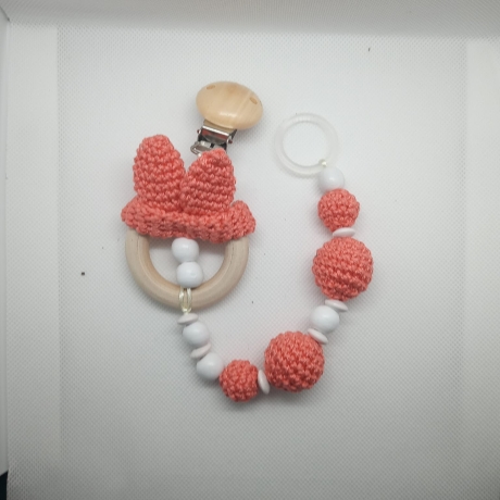 Schnullerkette Hasenohren