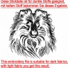 Stickdatei Sheltie Mira Hund realistisch Collie
