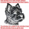 Stickdatei West Highland Terrier Welpe Fips Hund