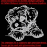 Stickdatei Malteser Welpe Almi Hund realistisch