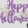 Ferberline Stickdatei Türschild Halloween ab 10x10