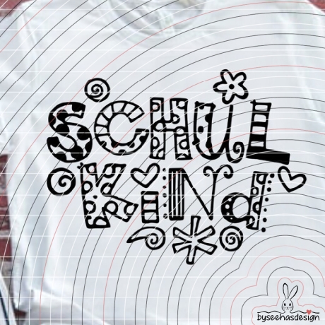 Schulkind Plotterdatei SVG DXF