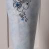 Schultüte/Stoffhülle Ella hellblau/blau 70 cm
