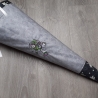 Schultüte/Stoffhülle Astronaut grau/glow 70 cm
