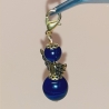 Taschenanhänger Schutzengel Kettenanhänger blau Taschenbaumler 