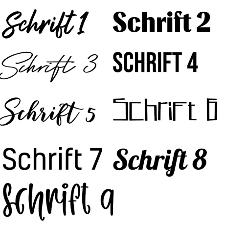 Tischset Filz - Personalisierbar ~ 30cm x 45cm