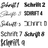 Tischset Filz - Personalisierbar ~ 30cm x 45cm