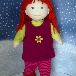 Tunika Shirt und Legging Kleidung passend Puppen 38 cm Neu