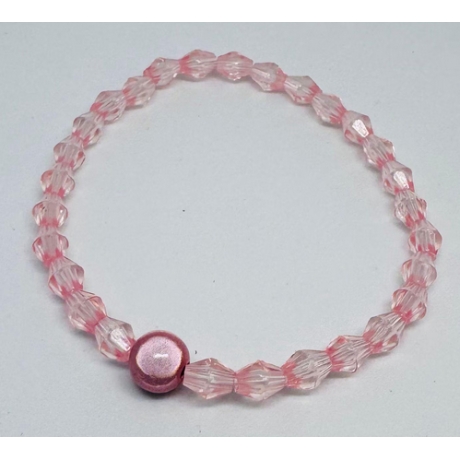 Buntes Perlenarmband Diamant Stil Boho Y2K Schmuck