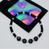 Perlenarmband mit Wunschtext | Statement