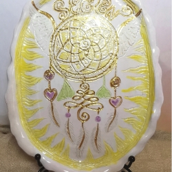 Untersetzer- Dekoteller-kleines Tablett ~ großer Segen Untersetzer- Dekoteller-kleines Tablett ~ großer Segen