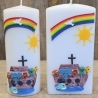 Patenkerze 15x6 - Arche-Noah 3