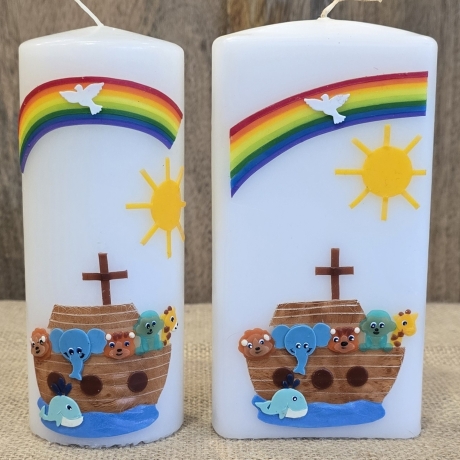 Patenkerze 15x6 - Arche-Noah 3