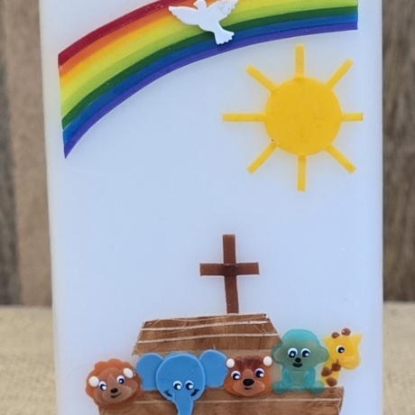 Patenkerze 15x6 - Arche-Noah 3