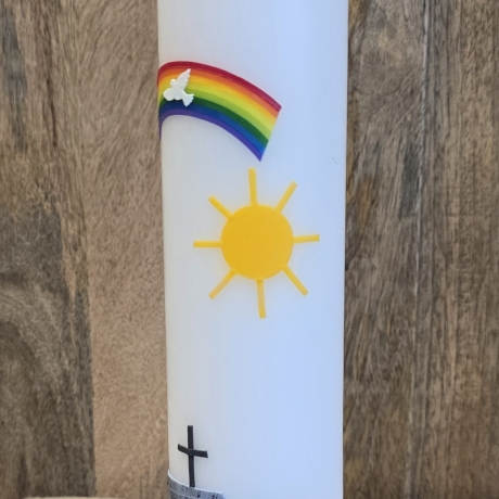 Taufkerze 30x6 - Arche-Noah 3