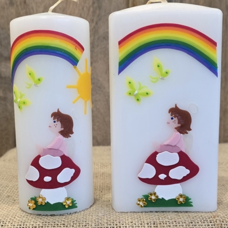 Patenkerze 15x6 - Mädchen 