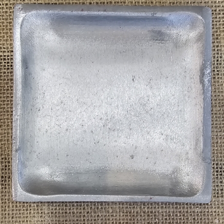 Kerzenständer - 10 cm - Aluminium matt -
