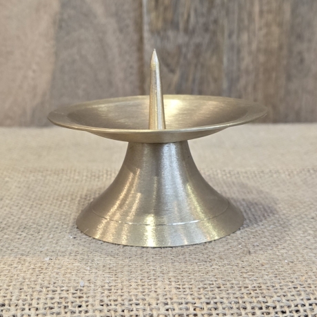 Kerzenständer - 9cm -  - Messing matt -