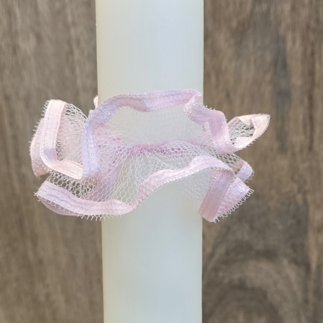 Tropfenfänger für Kerzen mit 4cm Durchschnitt. Taufe/Kommunion