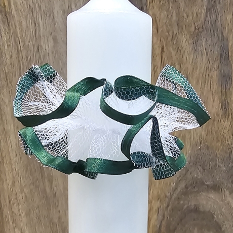 Tropfenfänger für Kerzen mit 4cm Durchschnitt. Taufe/Kommunion 