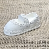 Deko Figur - Babyschuh - Taufe - Geburt 
