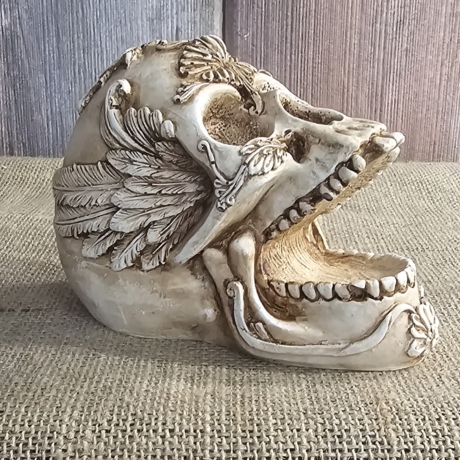 Deko Figur - Schädel - Totenkopf -