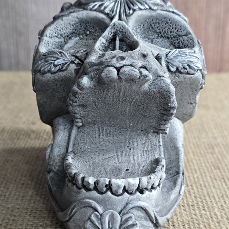 Deko Figur - Schädel - Totenkopf