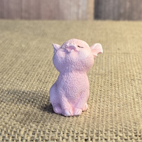 Mini Glücksschweinchen - Glücksbringer - Sammelfigur -