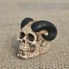 Deko Figur - Totenkopf - Teufelsschädel - Gothic - Fantasy