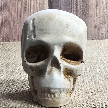 Deko Figur -Totenkopf-Skull & Bones-Totenschädel-Fantasy-Gothic