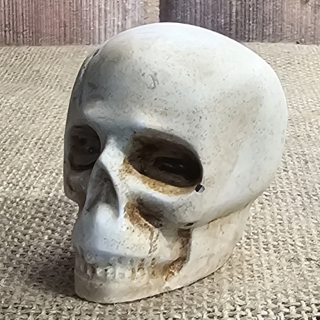 Deko Figur -Totenkopf-Skull & Bones-Totenschädel-Fantasy-Gothic