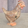 Keramik Hahn - Figur - Huhn - Keramik - Keramikfigur