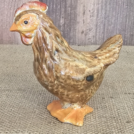 Keramik Hahn - Figur - Huhn - Keramik - Keramikfigur