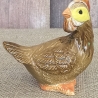 Keramik Hahn - Figur - Huhn - Keramik - Keramikfigur