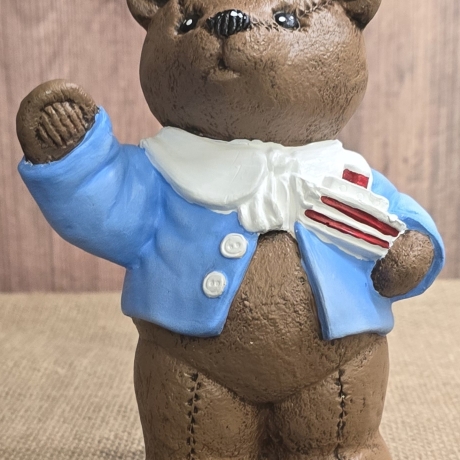 Keramik Teddy - Teddy - Teddy Junge - Keramik- Figur -Sammelfigur