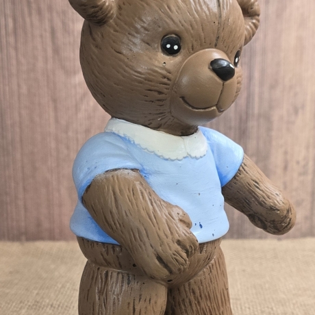 Keramik Teddy - Teddy - Teddy Junge - Keramik- Figur -Sammelfigur