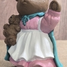 Keramik Teddy - Teddy - Teddy Mädchen - Keramik - Figur