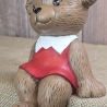Keramik Teddy - Teddy - Teddy Mädchen - Keramik - Sammelfigur 