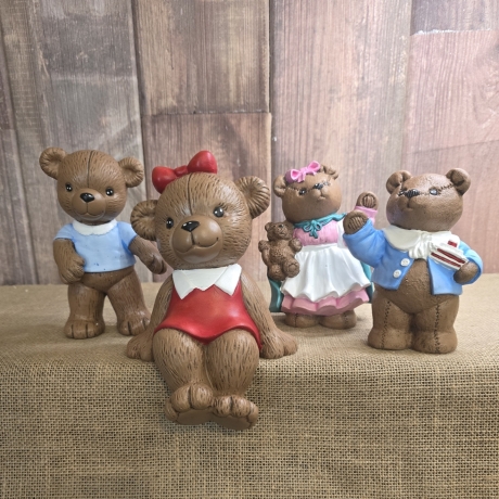 Keramik Teddy - Teddy - Teddy Junge - Keramik- Figur -Sammelfigur