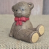 Klein Teddybär - Glücksbringer - Teddy - Sammelfigur - Keramik