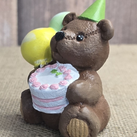 Teddy - Teddybär -Geburtstag Teddy - Keramik -
