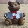 Teddy - Teddybär - Teddy mit Anzug und Fliege - Keramik -