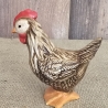 Keramik Hahn - Figur - Huhn - Keramik - Keramikfigur