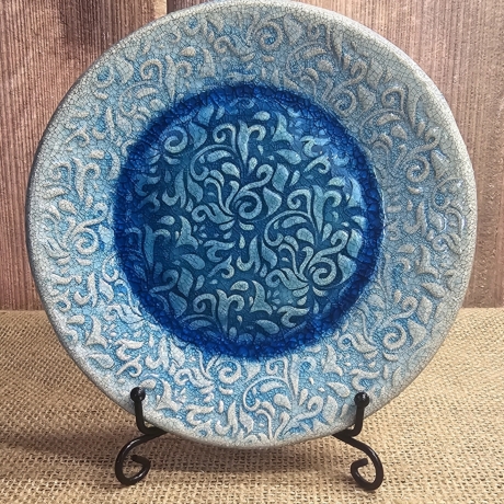 ​Kerzenteller - Teller - Keramik