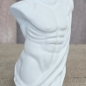 Deko Figur - Torso Mann -  Mann im Umhang - Skulptur Mann